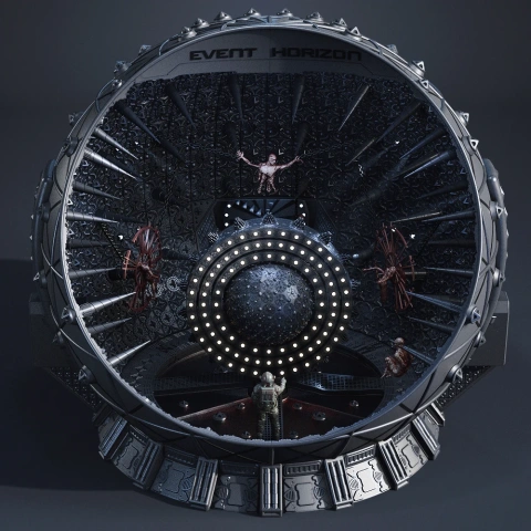 Gravity Drive Diorama for 3D Printing | Assembly STL Model