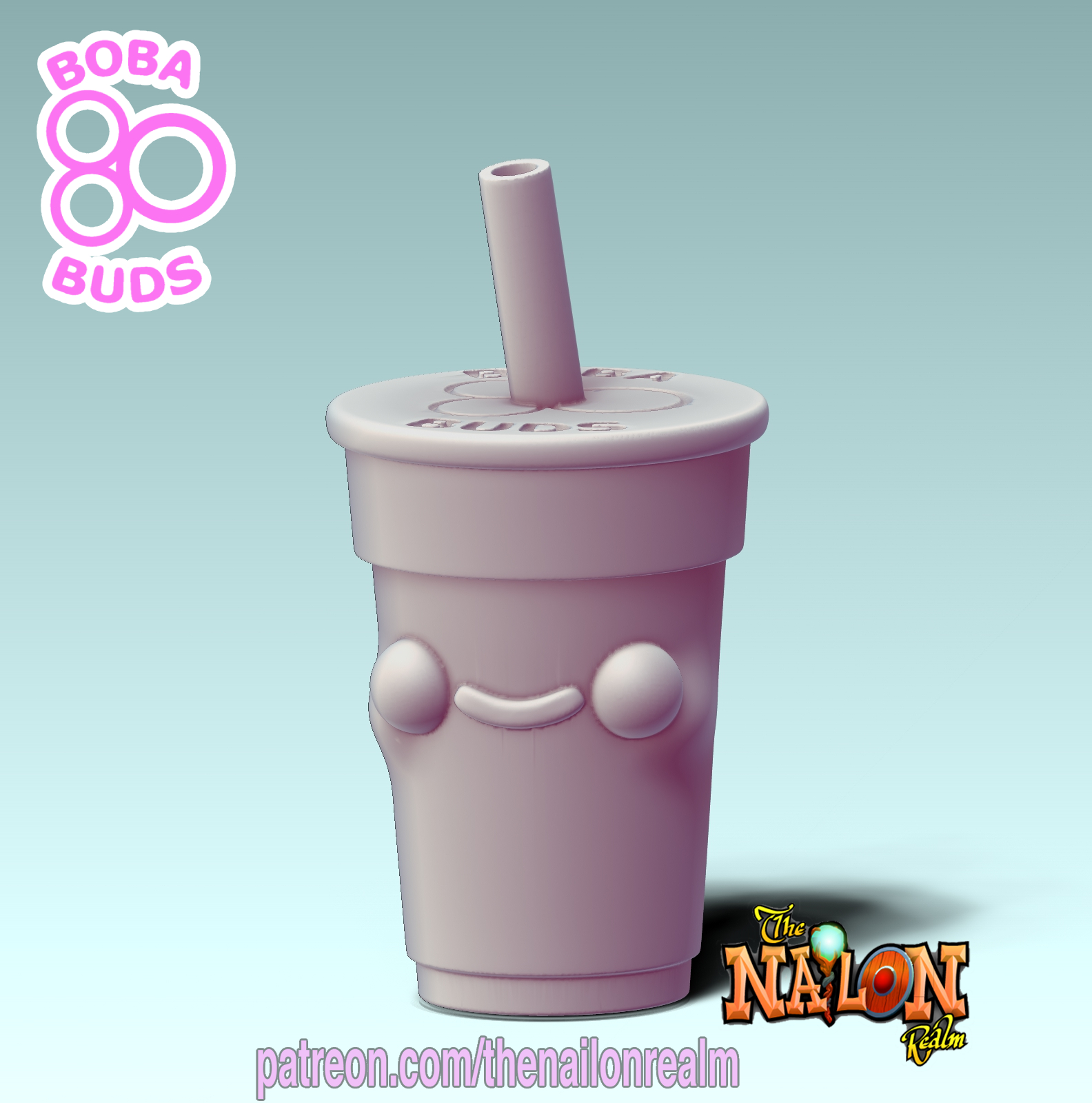 BobaBud Ai 3D STL Model