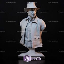 Indiana Jones and the Great Circle Bust Sculptures 3D Printing STL Model