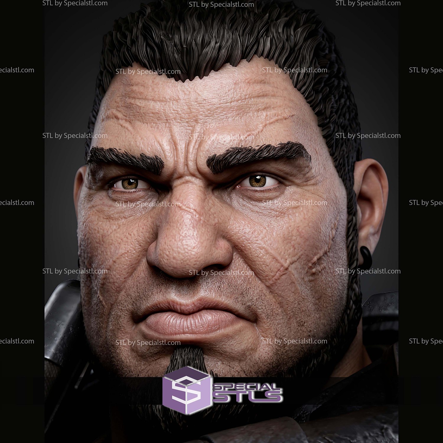 Dominic Santiago 1 6 414mm STL Files 3D Model — view 7