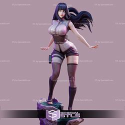 Hinata Standalone Pose Sculptures 3D Printing STL Model