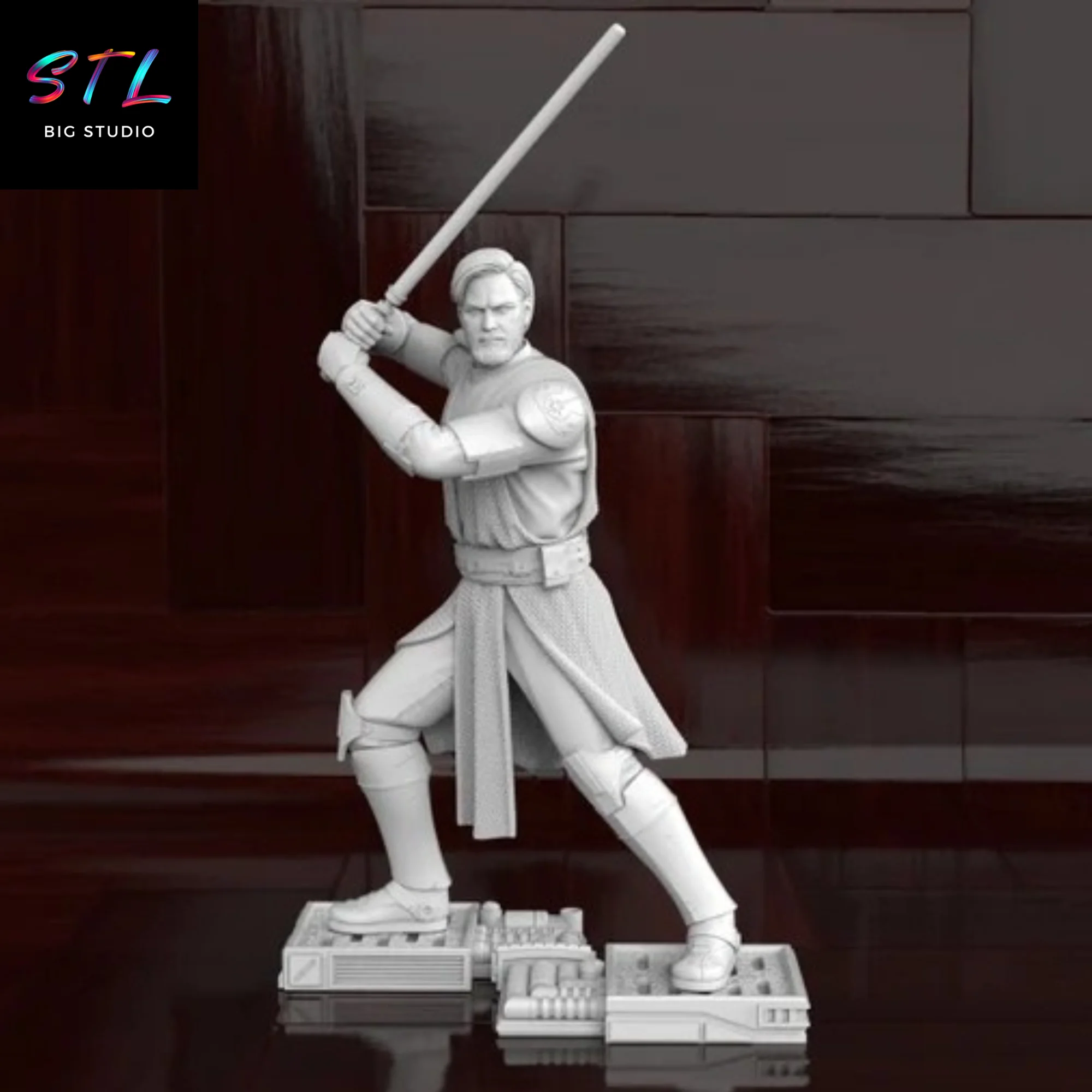 Paz Vizsla STL | 3D Printable Figure | Star Wars Model — view 7