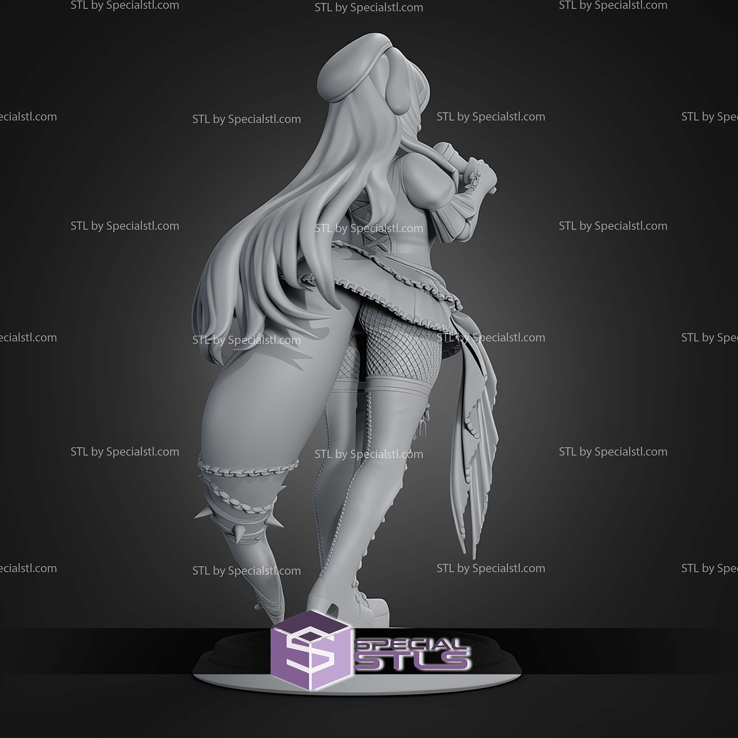 Bao The Whale Rockstar ENVtuber 243mm STL Files 3D Model — view 4