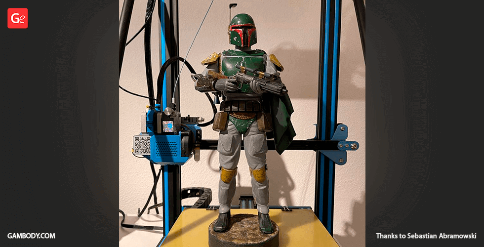 Boba Fett 3D Printer Files | Assembly STL Model