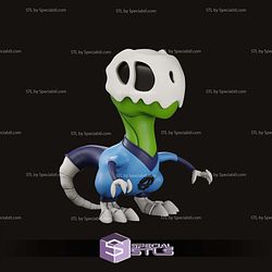 Mr Fantastic Boney Beast Dino STL Files 3D Model