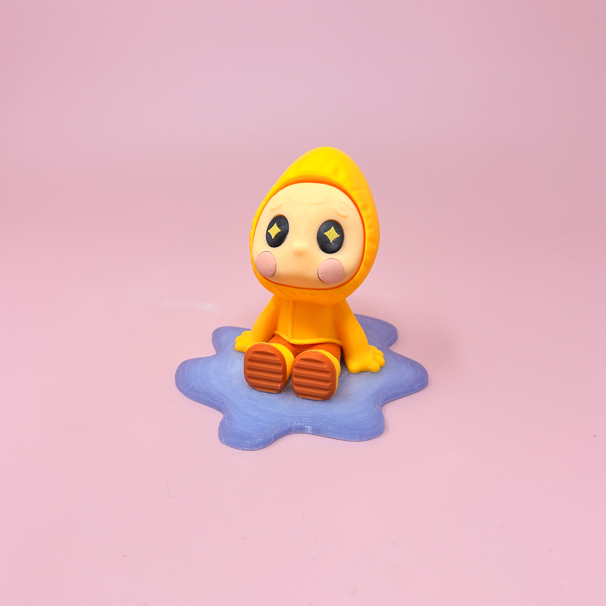 Rain Check - Bittersweet Creatures - Cute Collectible Figure, Mystery Box, Blind Box, Gashapon 3D STL Model — view 3