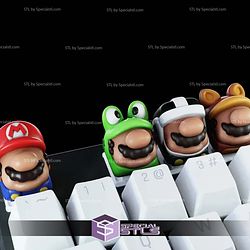 Keycap STL Collection - Super Mario 3D Model
