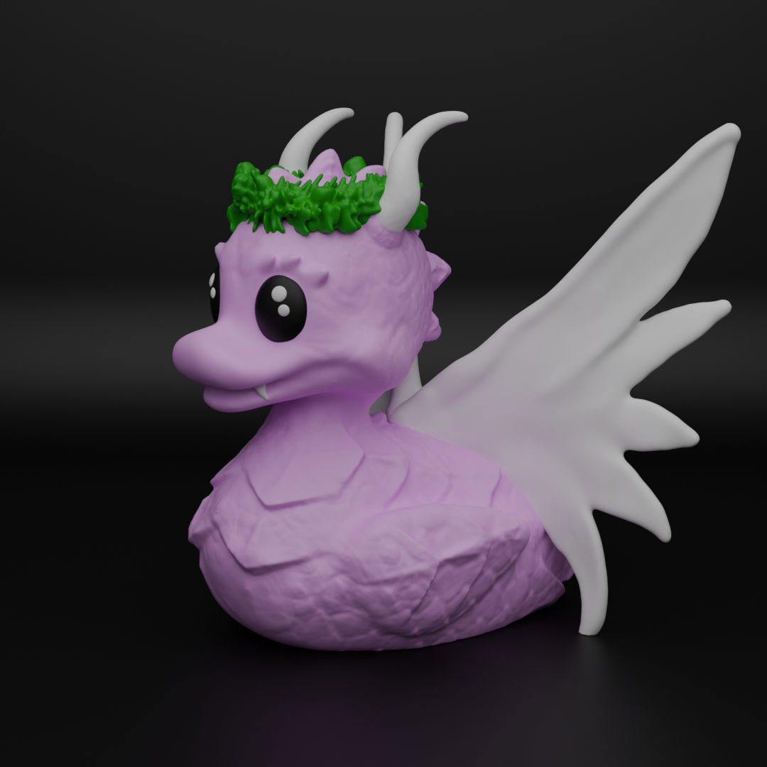 Dragon Duck (Fairy Edition) 3D 3MF Model