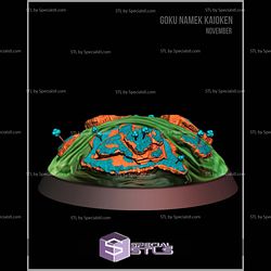 Goku Kaioken Power 3D Model Sculpture STL Model