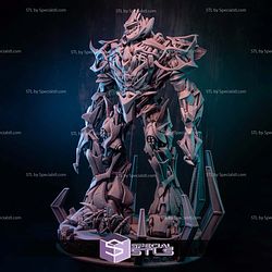 Megatron Static 3D Printer Files STL Model