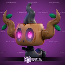 Phantump Pokemon Complete STL Files 3D Model
