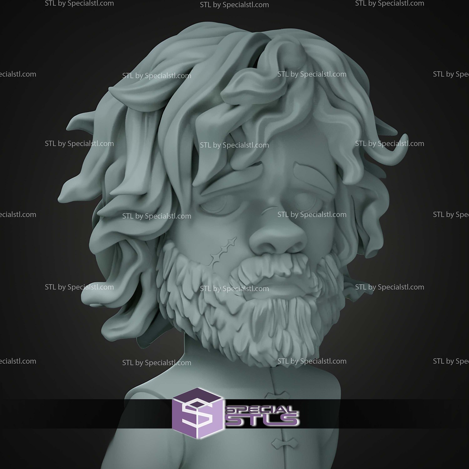 Chibi STL Collection Tyrion Lannister 3D Model — view 6