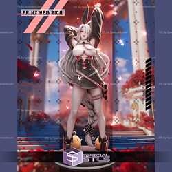 Prinz Heinrich Azur Lane Skill 3D Printer Files STL Model