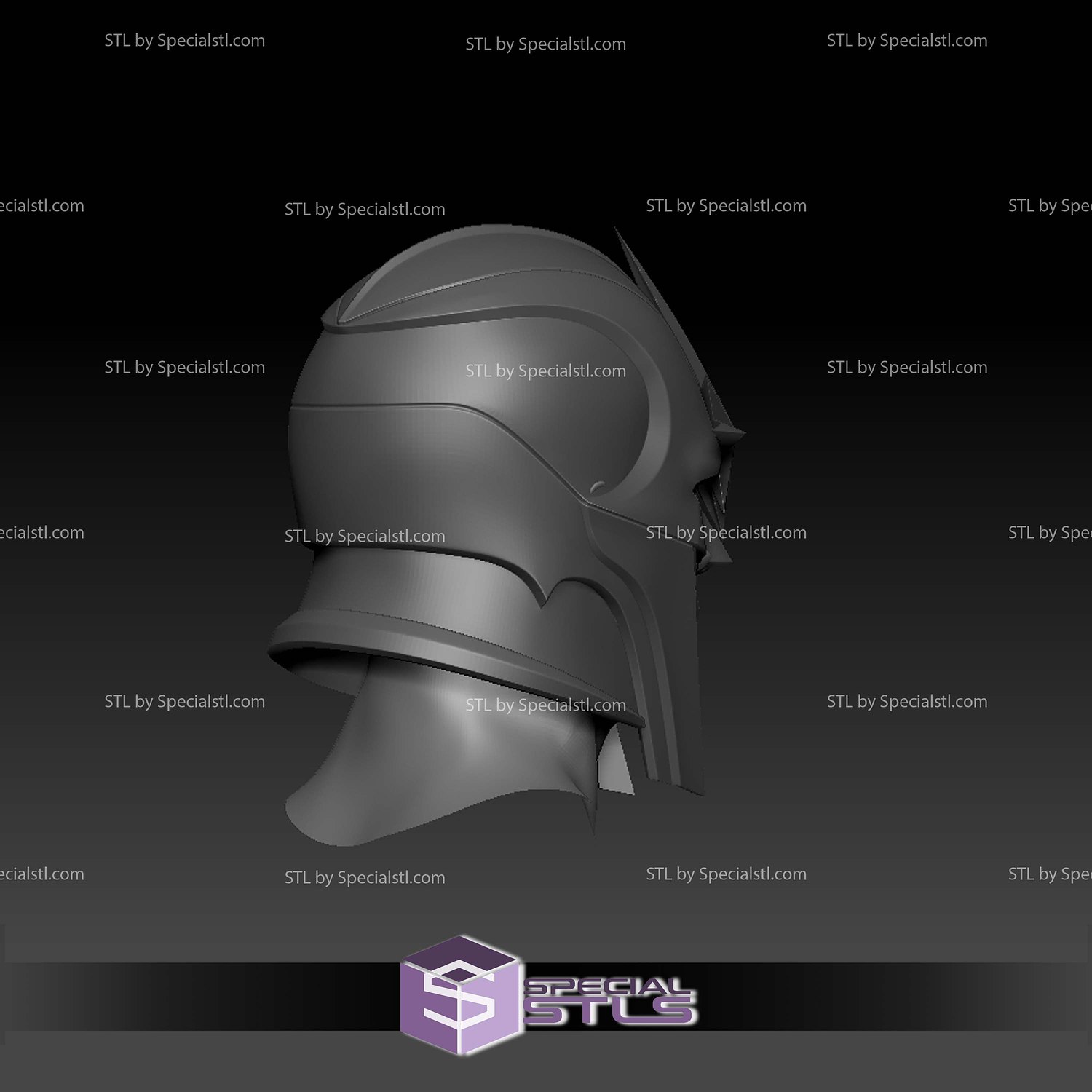 Cosplay STL Files Nova Helmet V5 3D Model — view 2