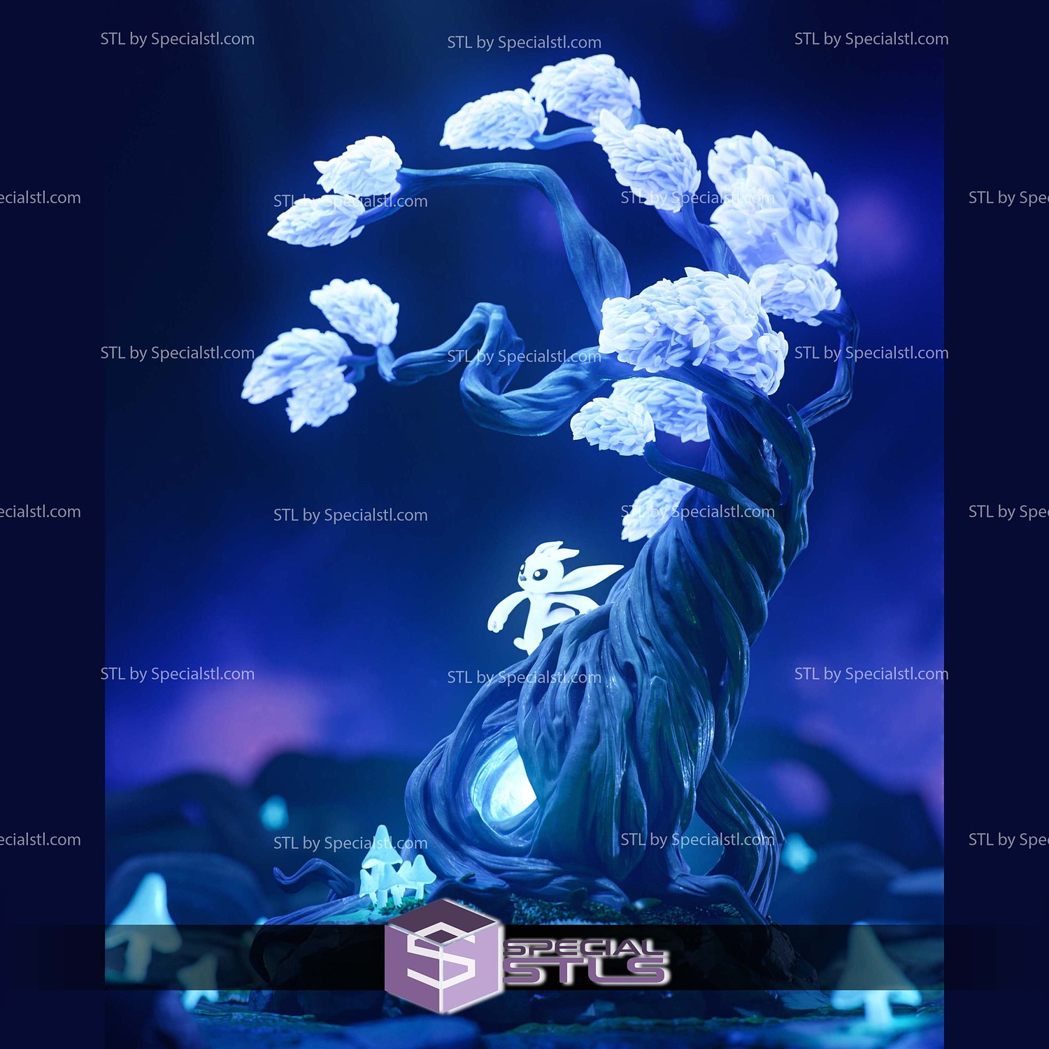 Ori Ori and the Blind Forest 3D Printer Files STL Model — view 3