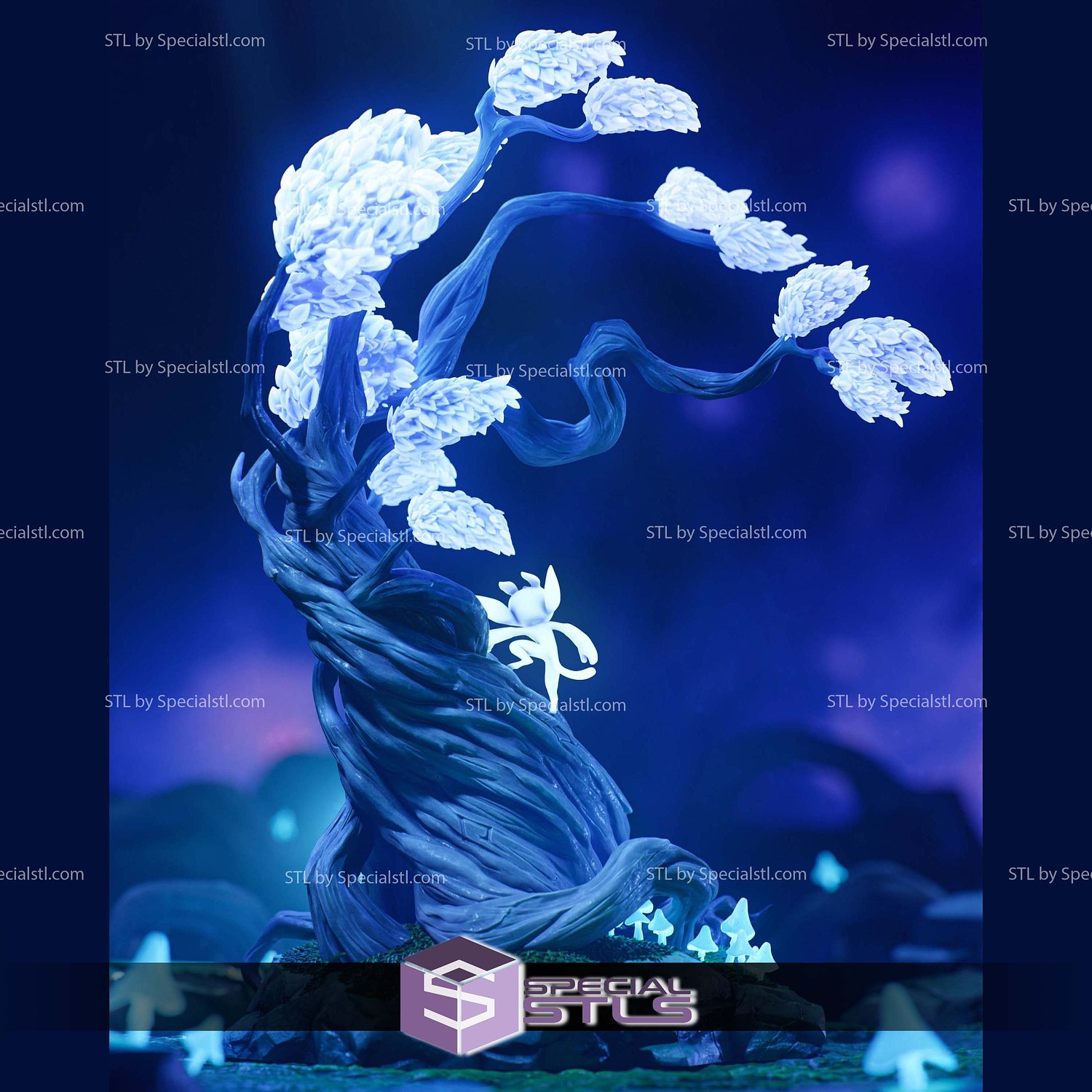Ori Ori and the Blind Forest 3D Printer Files STL Model — view 4