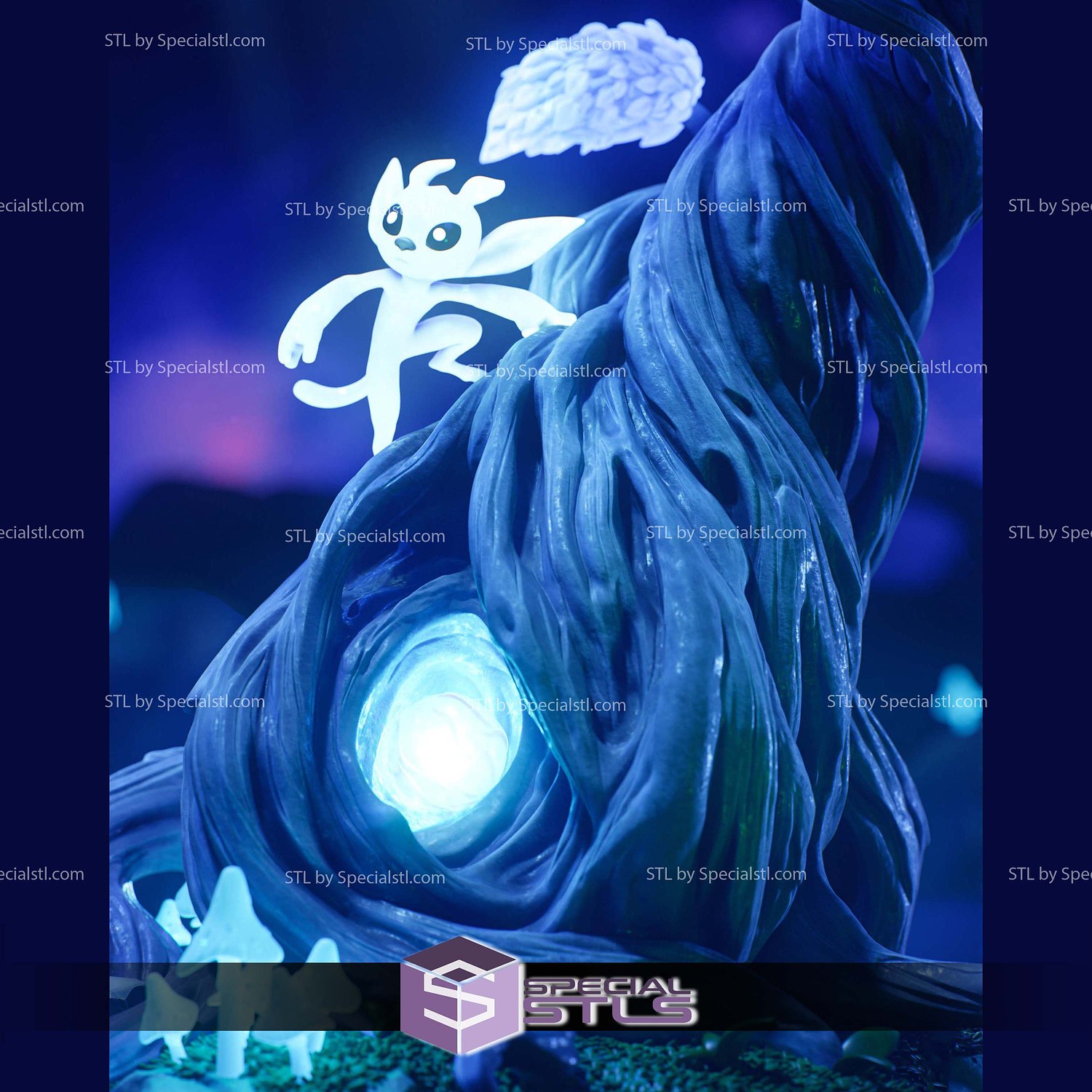 Ori Ori and the Blind Forest 3D Printer Files STL Model — view 5