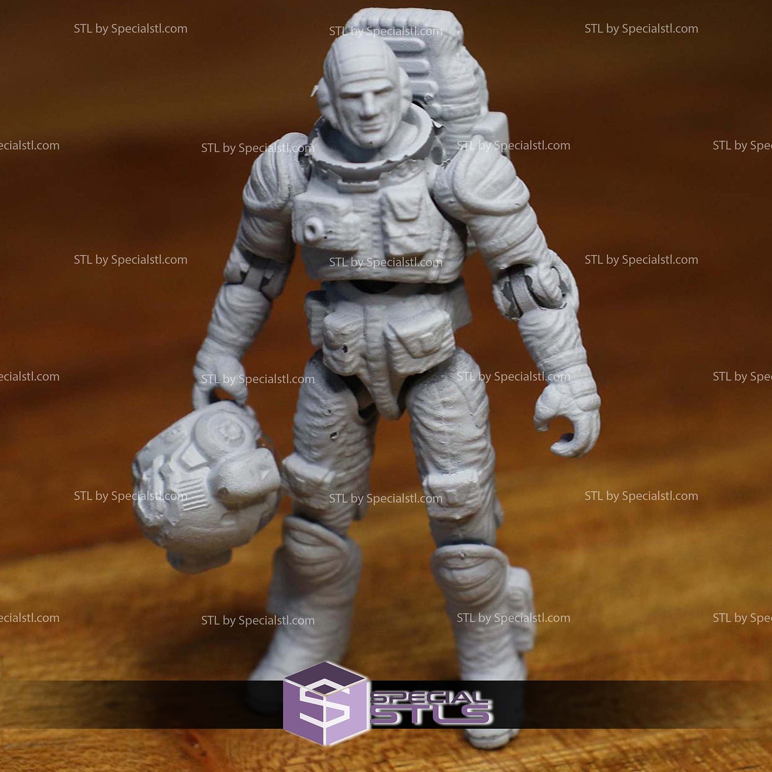 Pocket Mech Astro Engineer STL Printer Files 3D Model — view 2