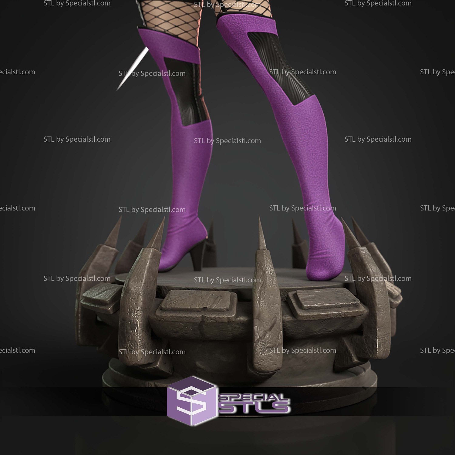 Mileena Standalone 1-6 STL Files 3D Model — view 2