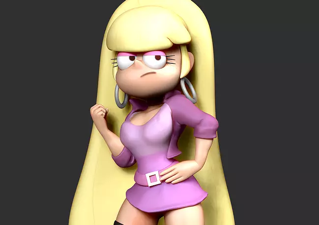 Gravity Falls Pacifica - Fanart 3D ZTL Model