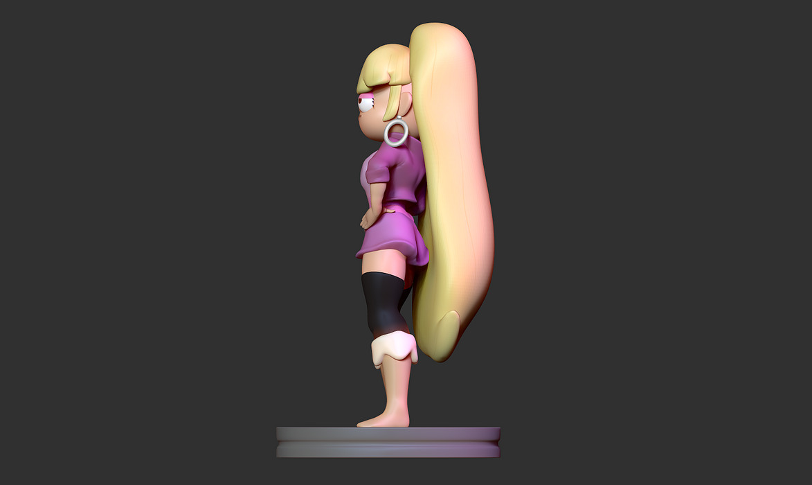 Gravity Falls Pacifica - Fanart 3D ZTL Model — view 7
