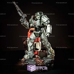 Maximus Power Armor Fallout 1-6 STL Files 3D Model