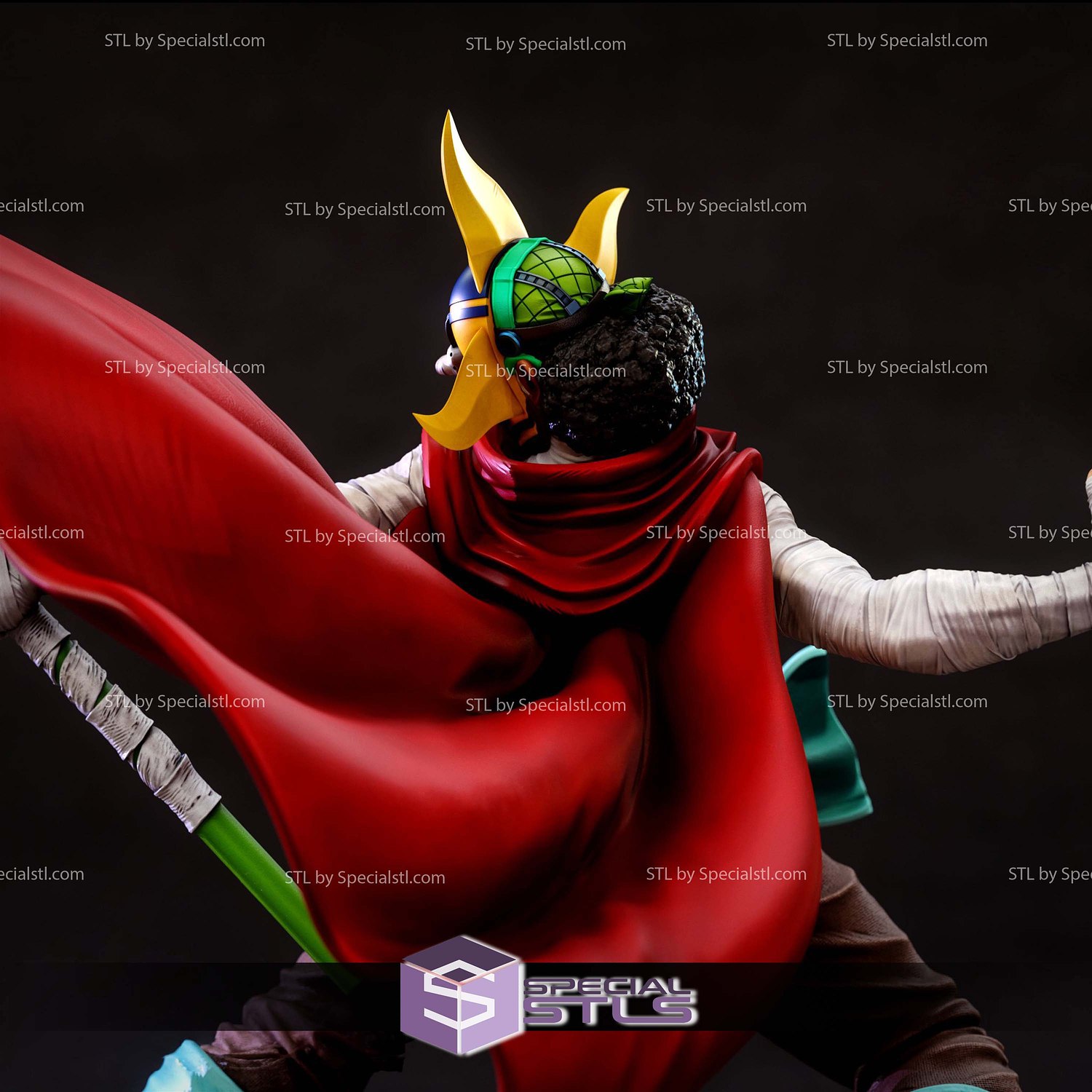 Sogeking Usopp STL Files 3D Model — view 2