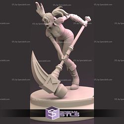 Diane Seven Deadly Sins Angry STL Files 3D Model