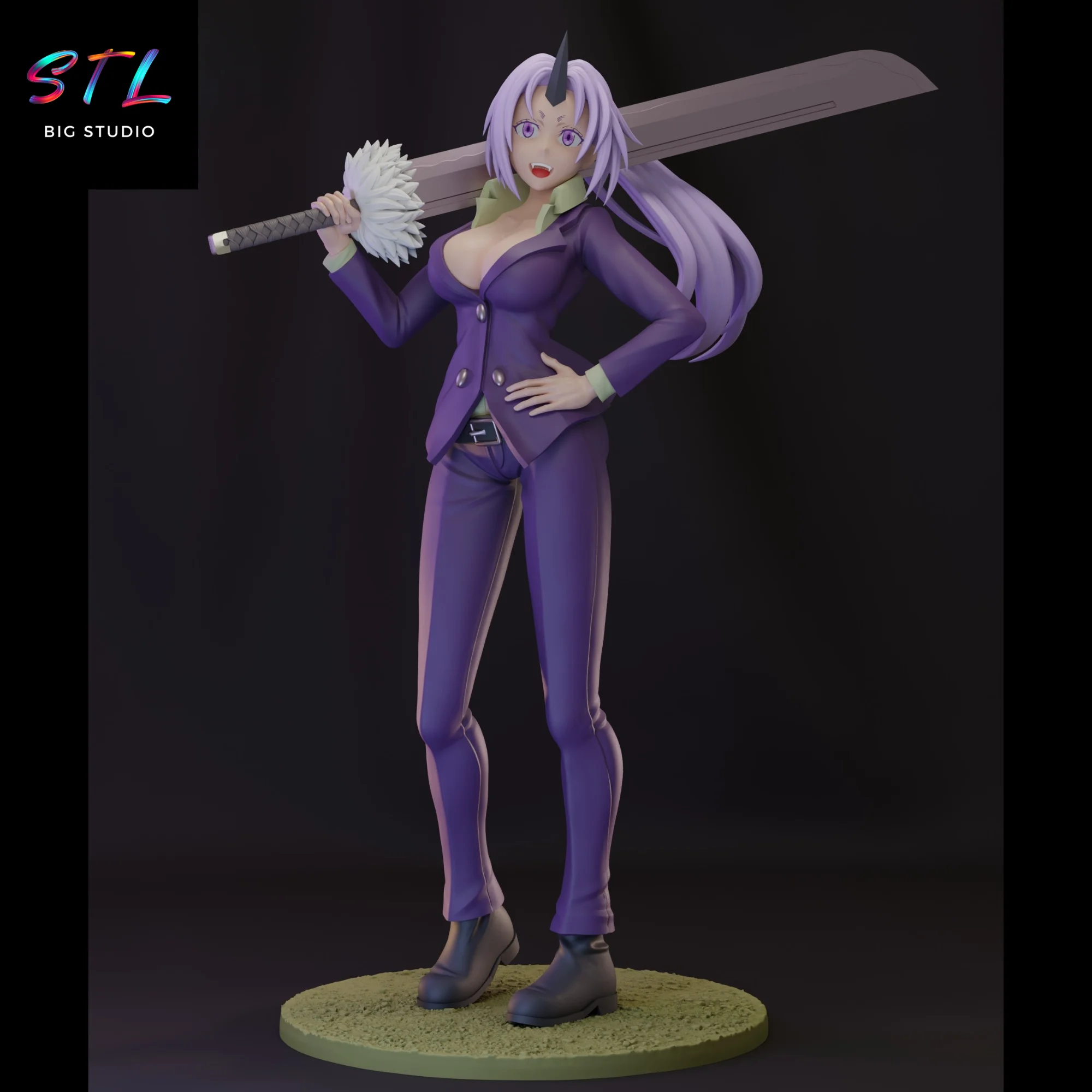 Shion STL | That Time I Got Reincarnated as a Slime | 3D Printable Model Model