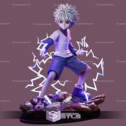 Killua Thunder Hunter X Hunter 3D Printer Files STL Model