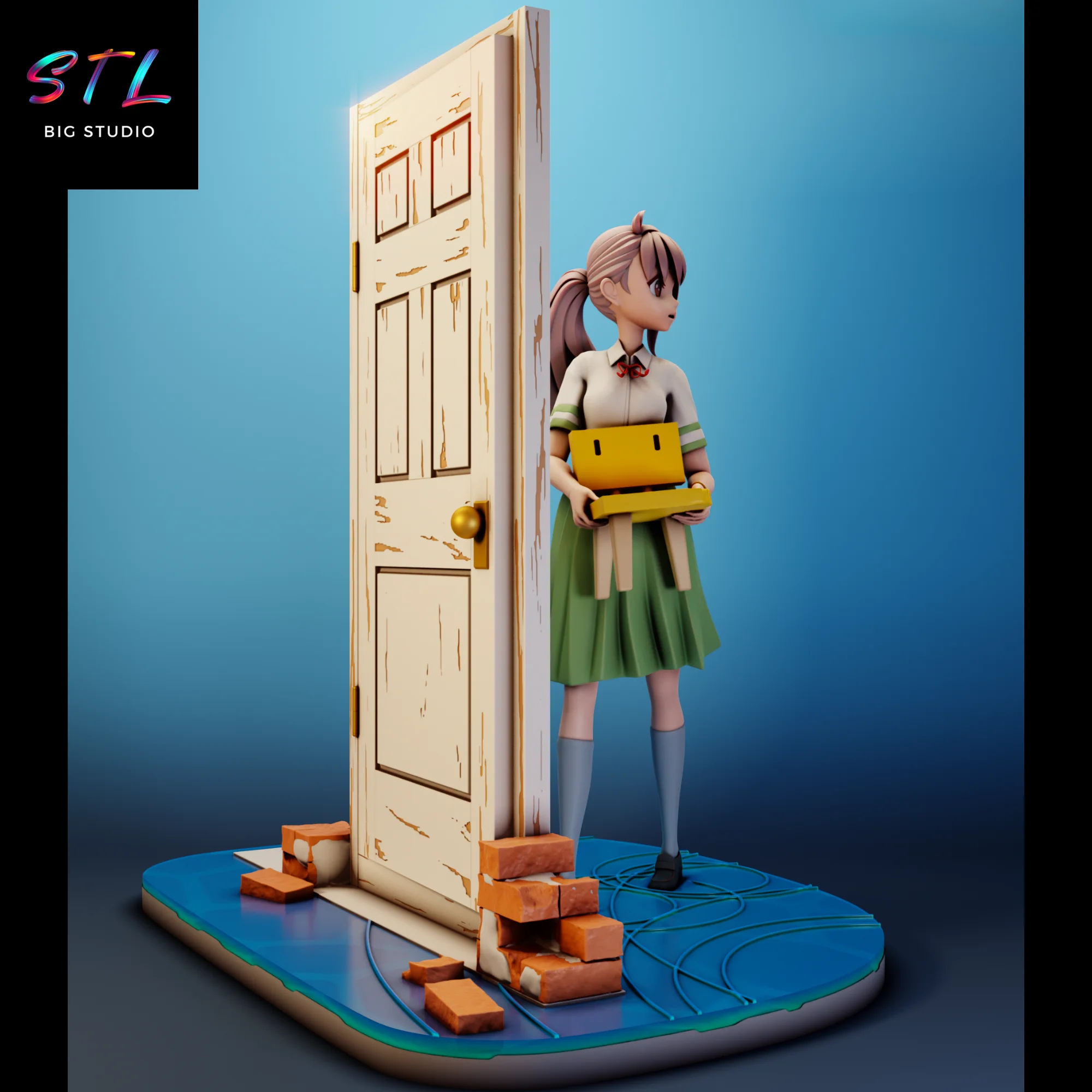 STL Suzume no Tojimari | 3D Printable Model Model — view 2