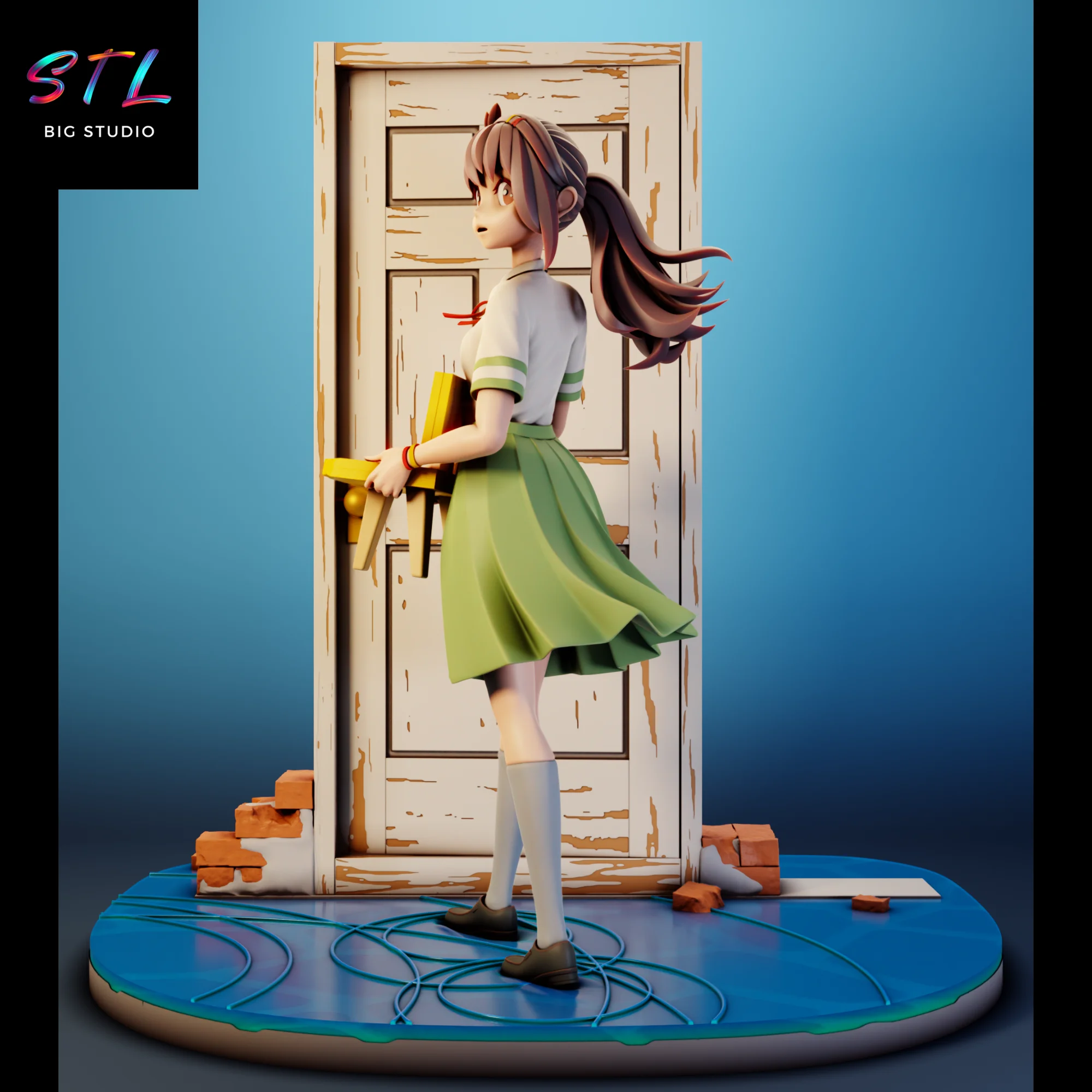 STL Suzume no Tojimari | 3D Printable Model Model — view 3