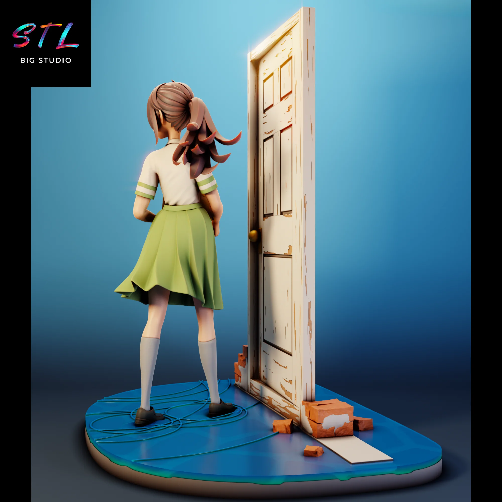 STL Suzume no Tojimari | 3D Printable Model Model — view 4