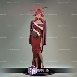 Dress Aru Blue Archive 3D Printing Models STL Model
