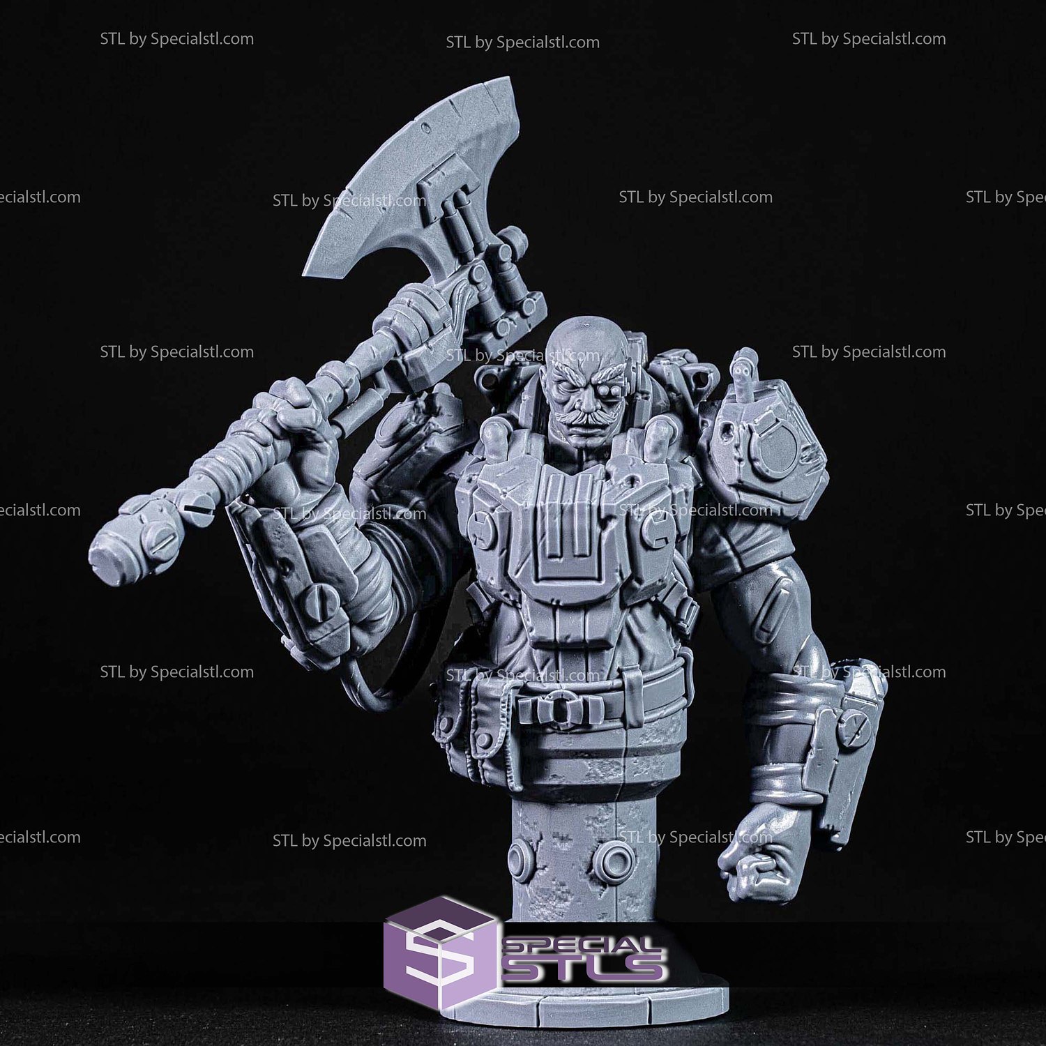 Simple STL Collection - Harald 3D Model — view 2