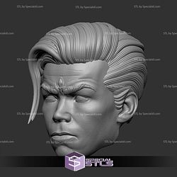 Custom Figure Head STL Collection - Adam Warlock 3D Model