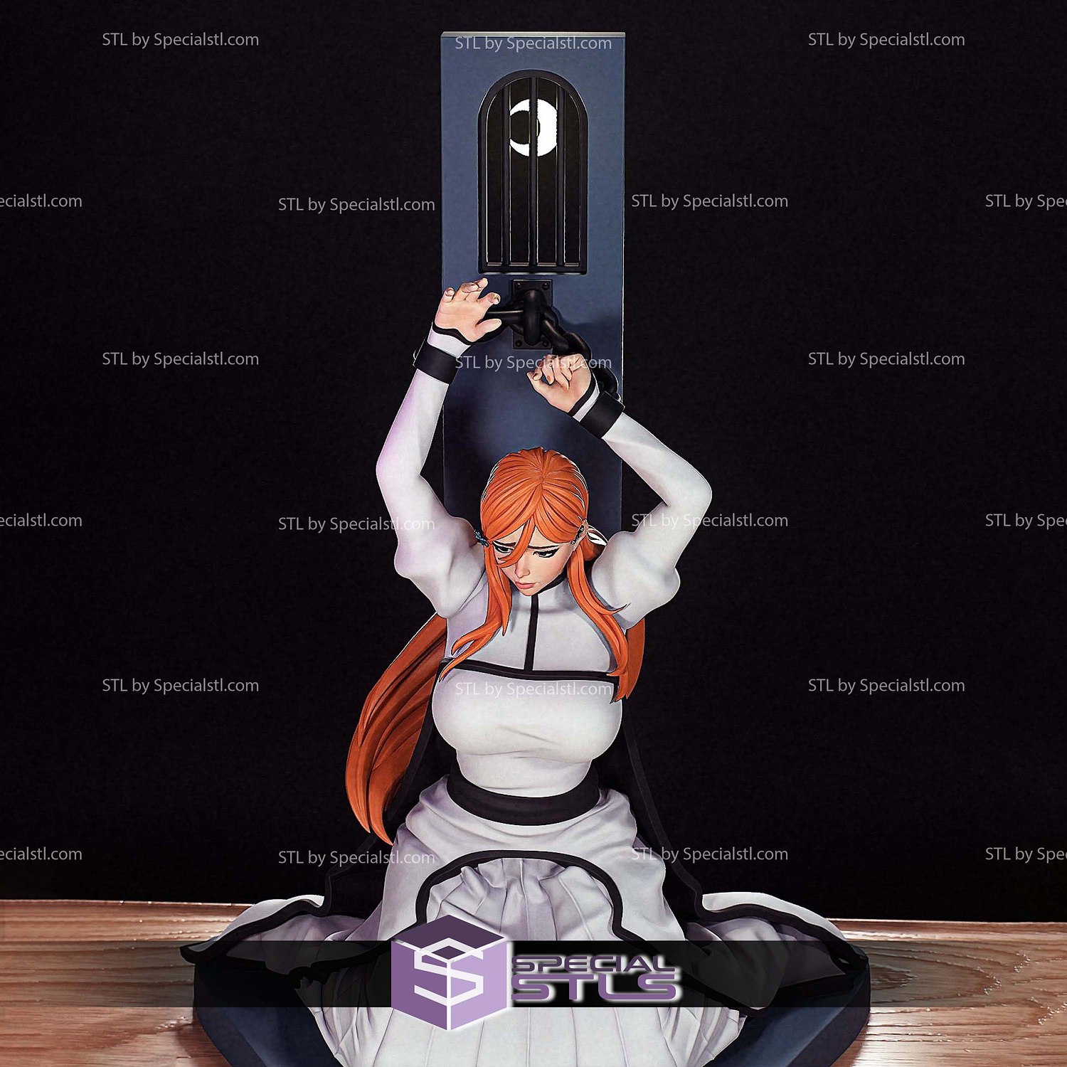 Orihime Bleach Prisoner 3D Printer Files STL Model — view 4