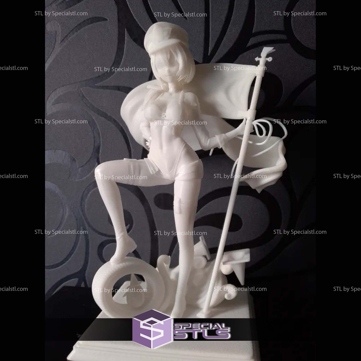 Baltimore Azur Lane V3 3D Printer Files STL Model — view 7