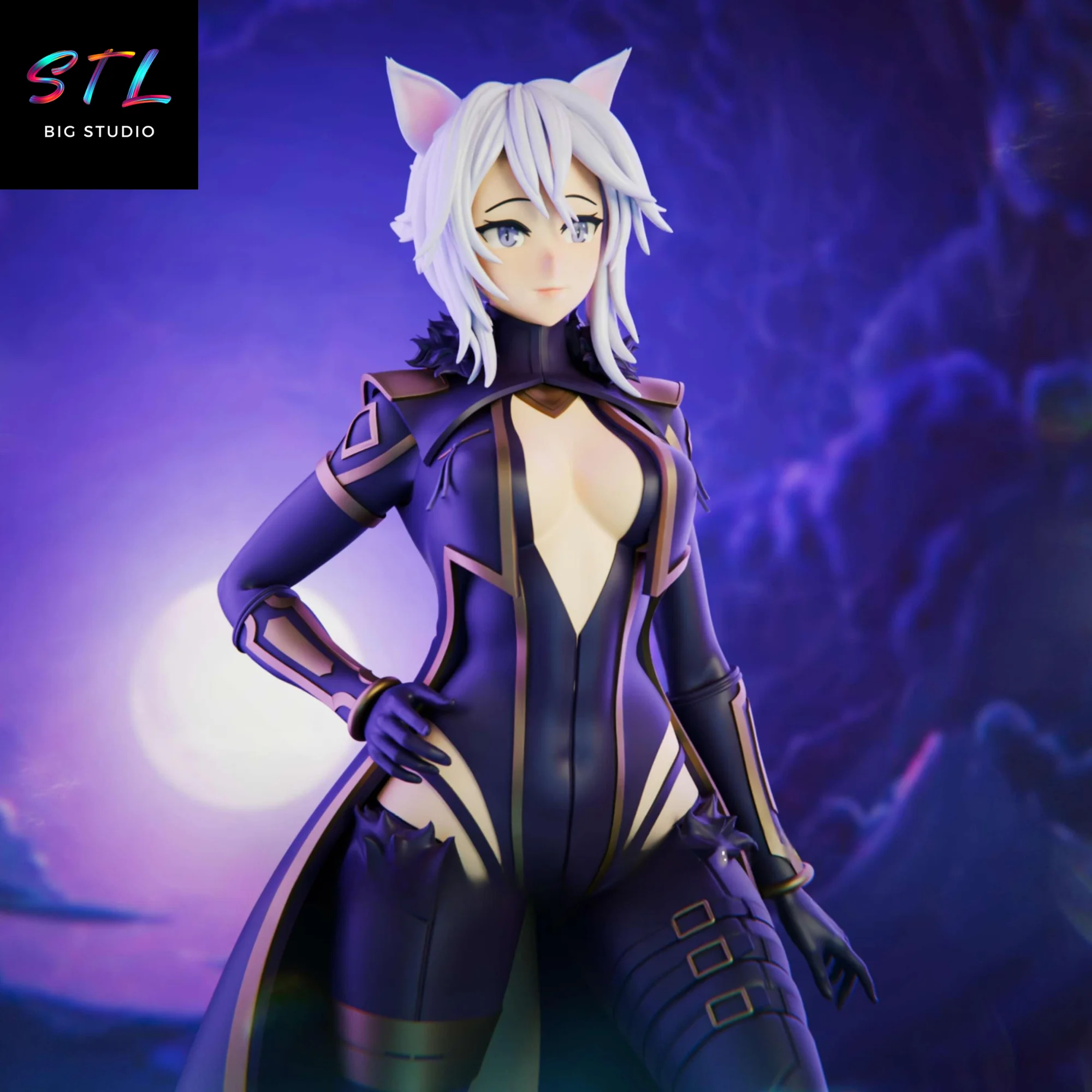 Zeta STL | The Eminence in Shadow | 3D Printing Figure Model — view 4