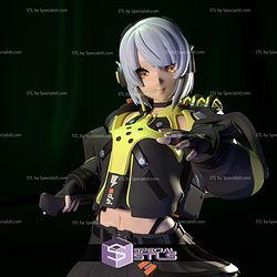 Anby Demara Zenless Zone Zero STL Printer Files 3D Model