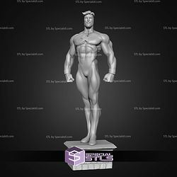 Booster Gold 325mm DC Hero STL Files 3D Model