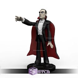 Disney Infinity Style STL Collection - Dracula Classic 3D Model