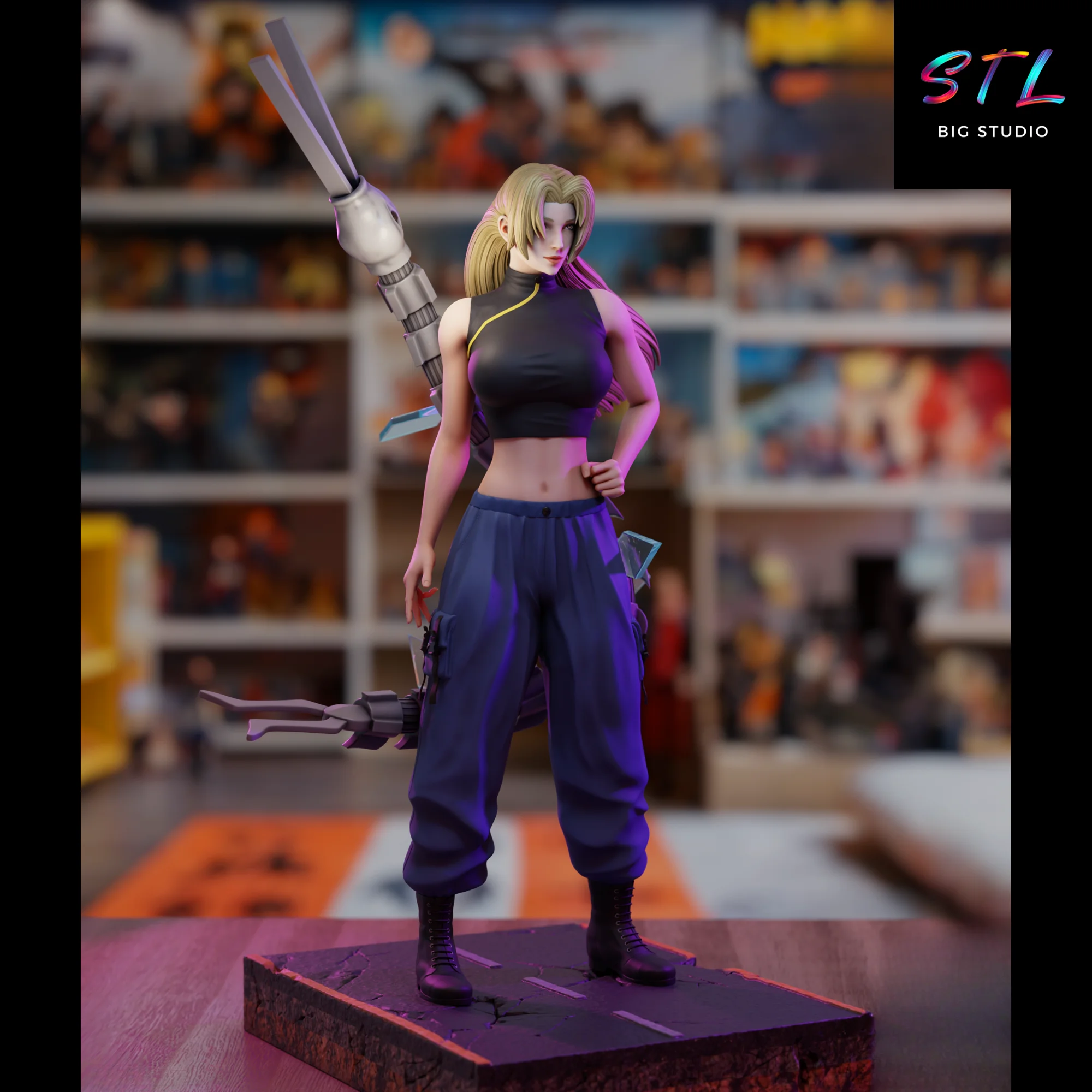 Yuki Tsukumo STL Figure | Jujutsu Kaisen | 3D Printable Model Model — view 2