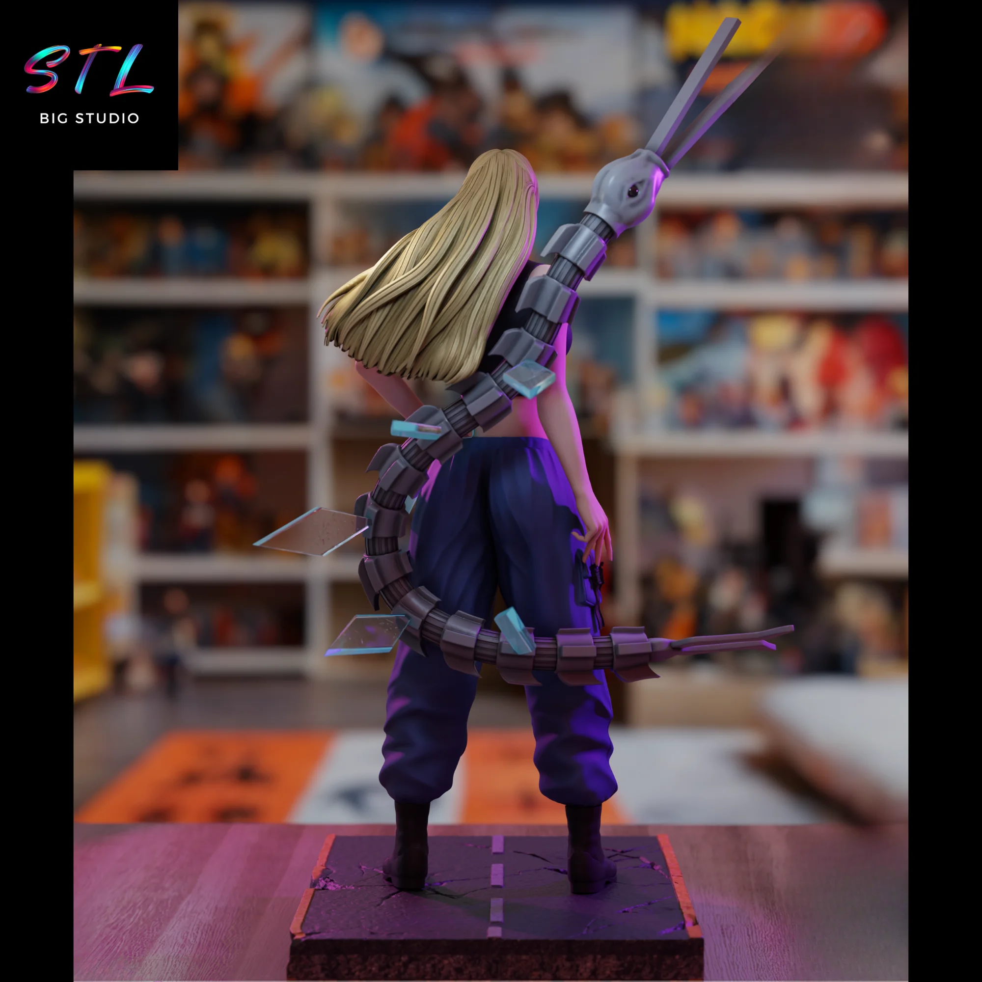 Yuki Tsukumo STL Figure | Jujutsu Kaisen | 3D Printable Model Model — view 3