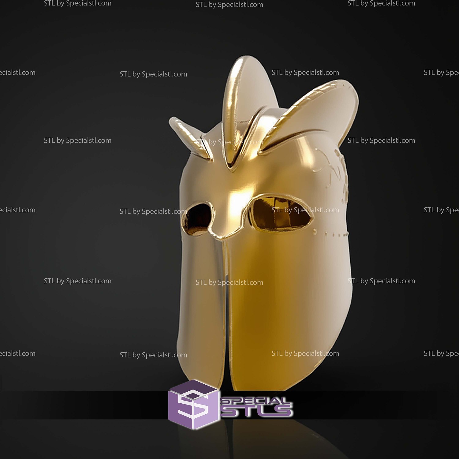 Cosplay STL Files The Mountain Helmet V2 3D Model — view 2