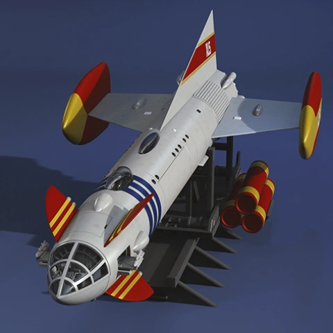 Fireball XL5 3D Printing Model | Assembly STL Model