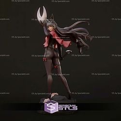 Hoshimi Miyabi ZZZ Hornet Outfit Silksong STL Files 3D Model