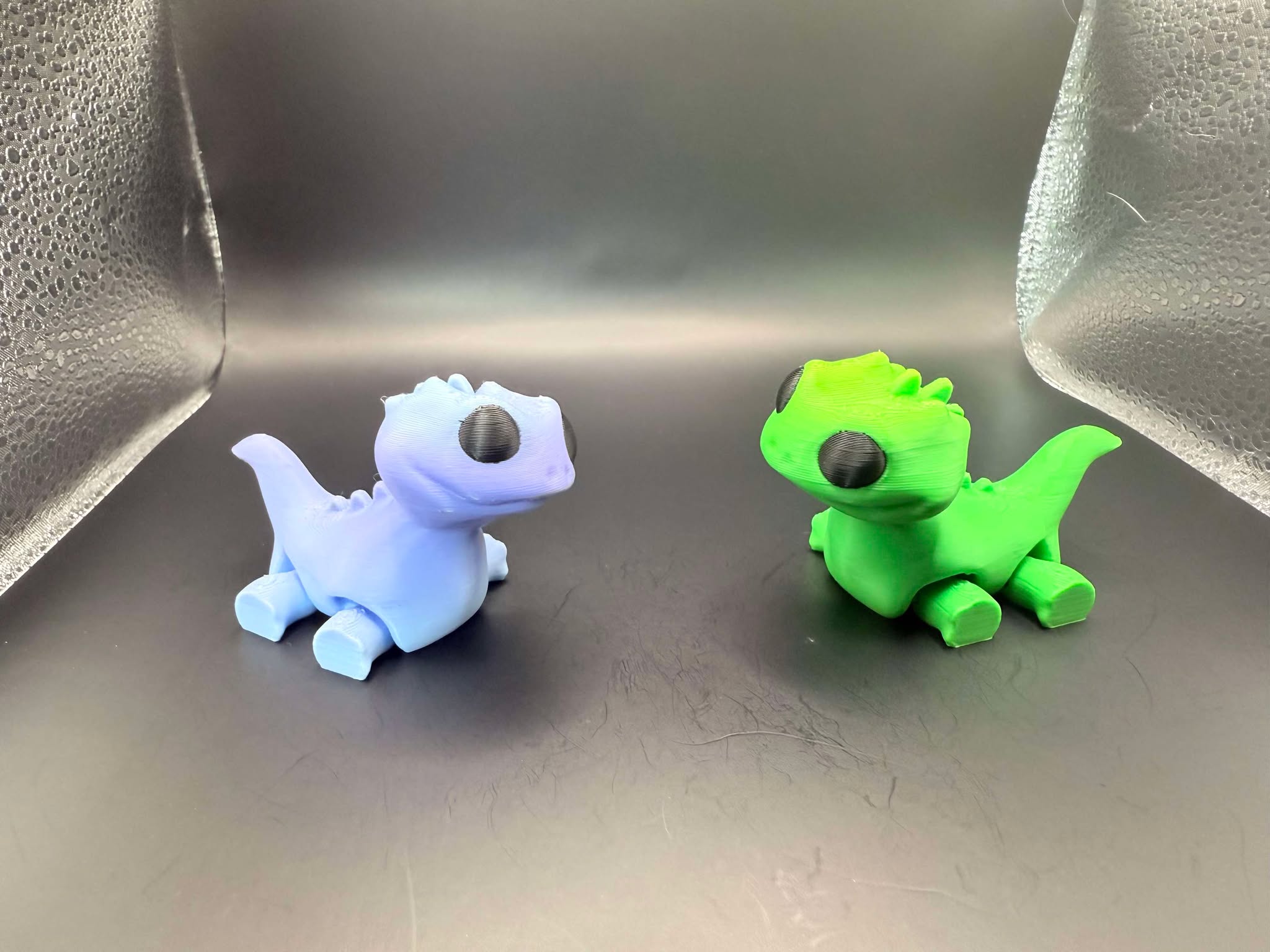 Flexi Lizard.3mfArticulated Spiked Lizard (Inspired by Bruni) 3D STL Model