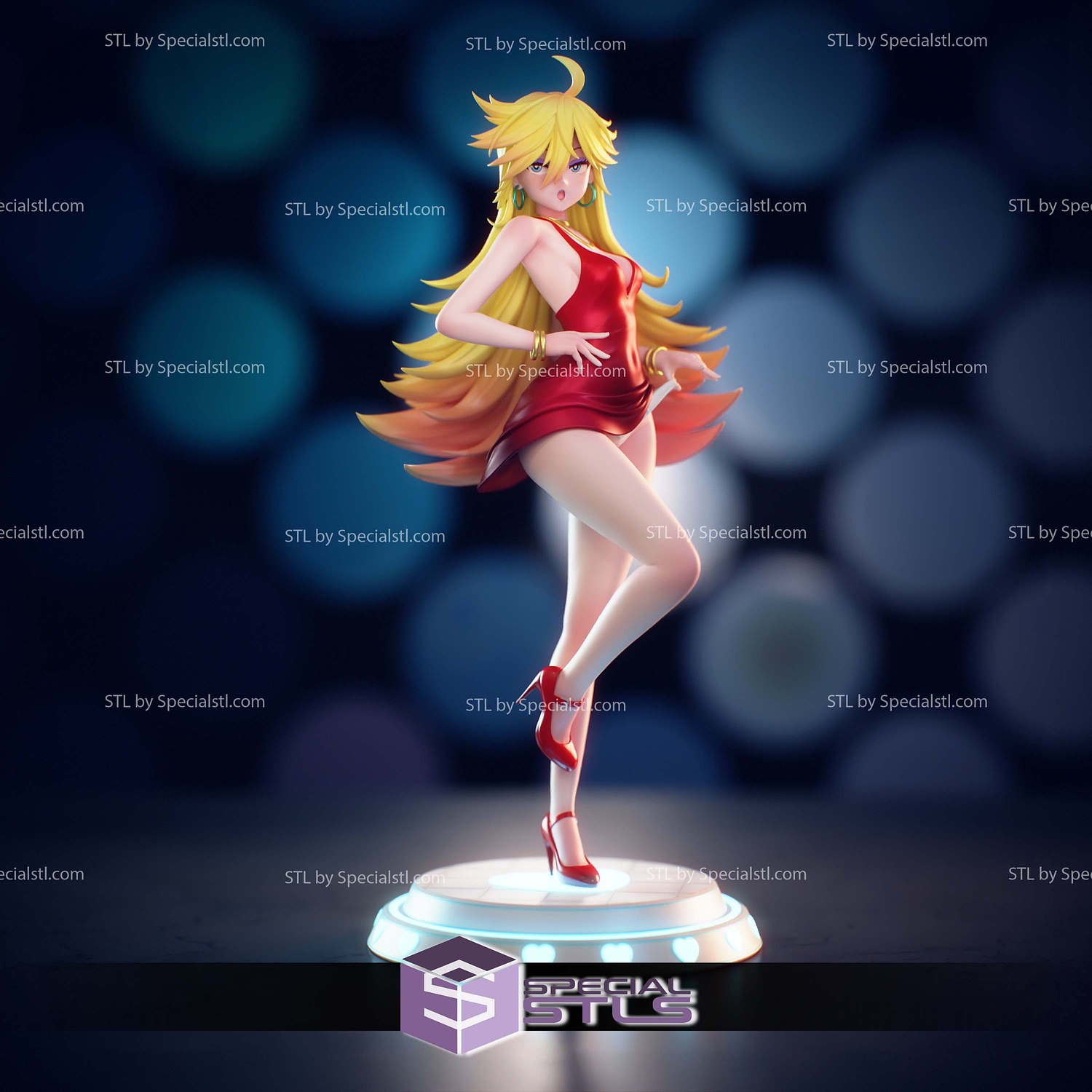 Panty Anarchy STL Files 3D Model — view 2