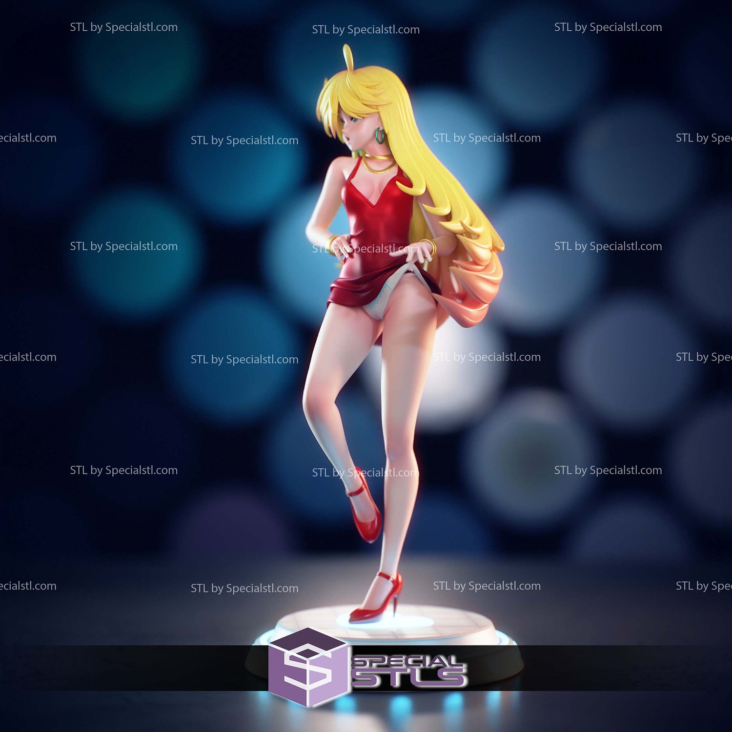 Panty Anarchy STL Files 3D Model — view 3